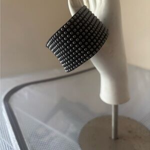 Black Studded Bracelet